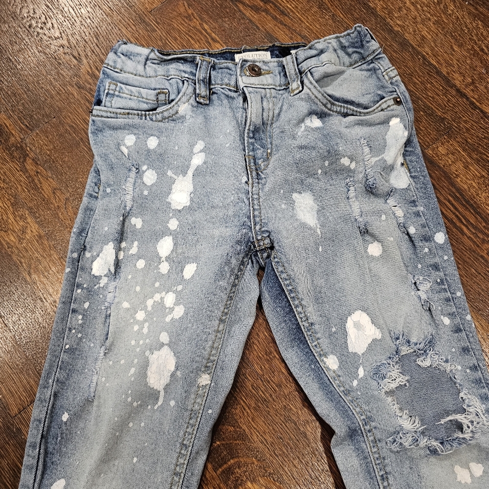 Boys Evolution stretchy distressed jeans, super cute!! - Picture 6 of 13